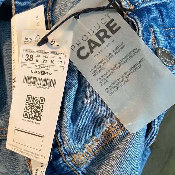 Balloon fit jeans size 6 Neil with tags - Picture 8 of 12